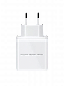 Зарядное устройство для телефона на 2 гнезда, Быстрая зарядка 35W адаптер QC 3.0/PD Орбита OT-APU61